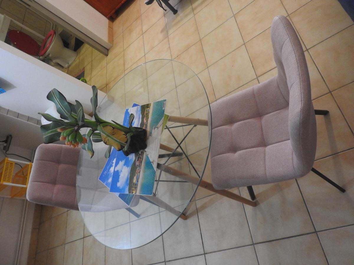 Studio Hibiscus-Ch Vue Sur Mer,Plage,Clim Les Anses-d'Arlet Exterior foto