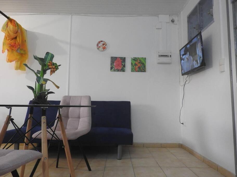 Studio Hibiscus-Ch Vue Sur Mer,Plage,Clim Les Anses-d'Arlet Exterior foto