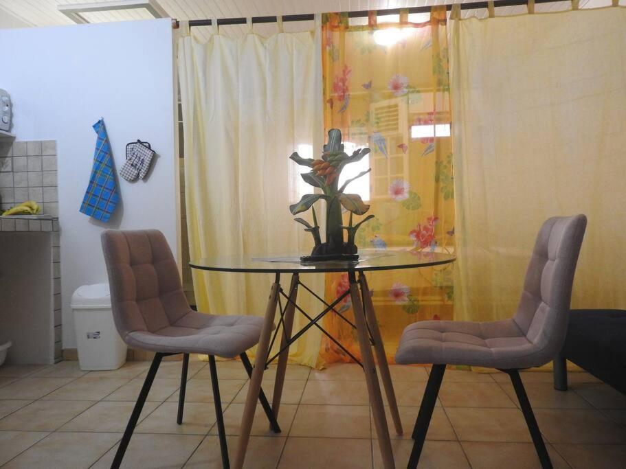 Studio Hibiscus-Ch Vue Sur Mer,Plage,Clim Les Anses-d'Arlet Exterior foto