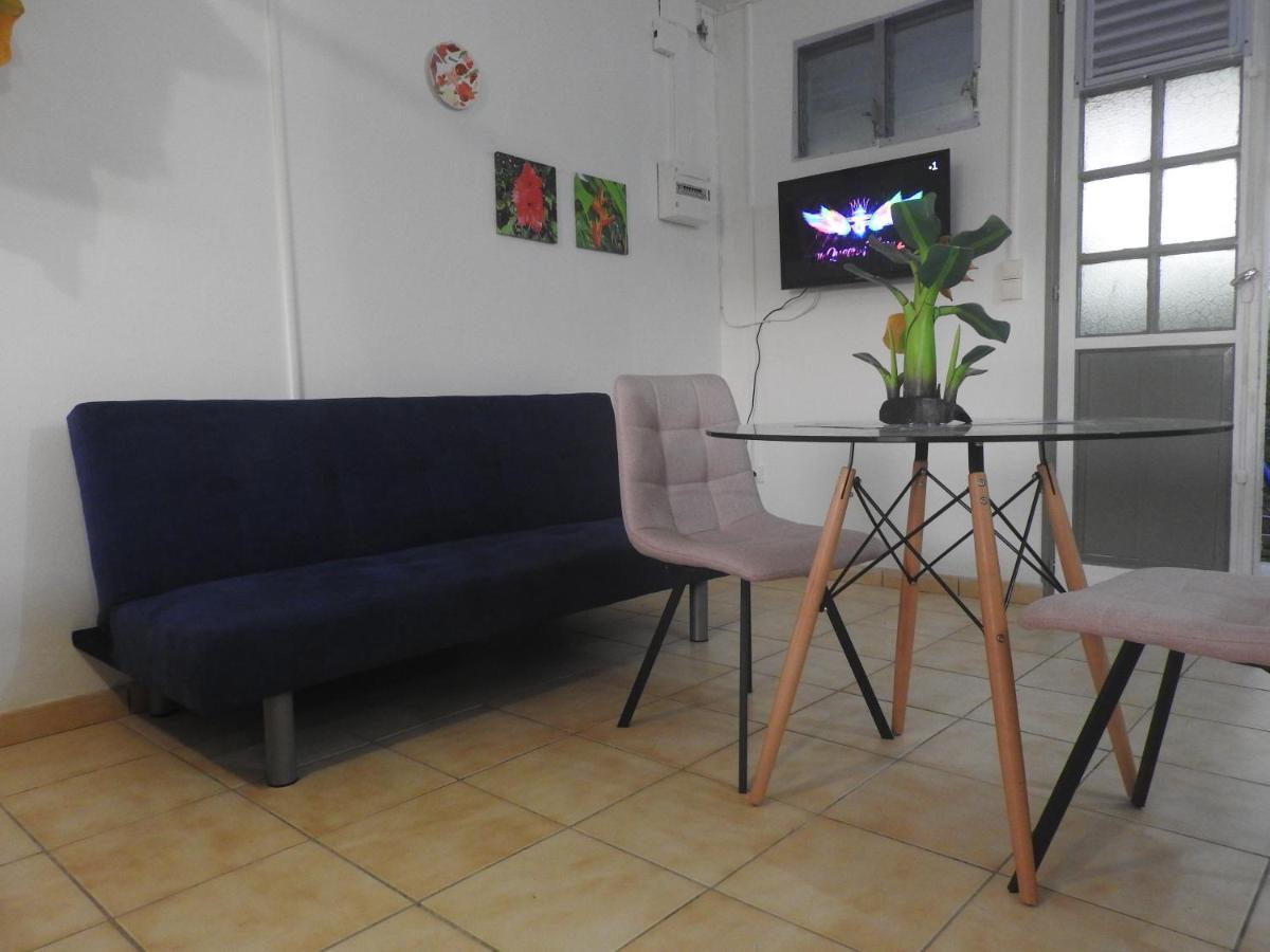 Studio Hibiscus-Ch Vue Sur Mer,Plage,Clim Les Anses-d'Arlet Exterior foto